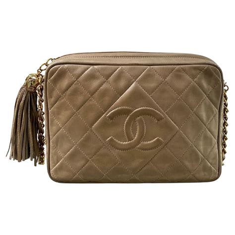 chanel bag classic beige|chanel vintage camera bag beige.